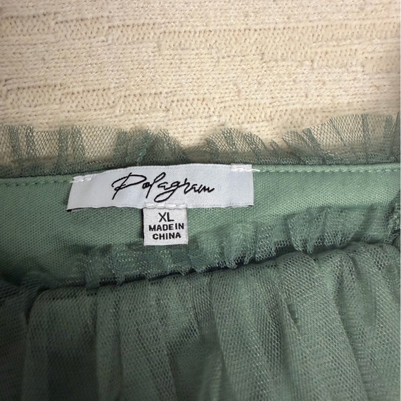 Polagram (Baltic Born) Spring Green Layered Maxi Dress - Picture 10 of 10